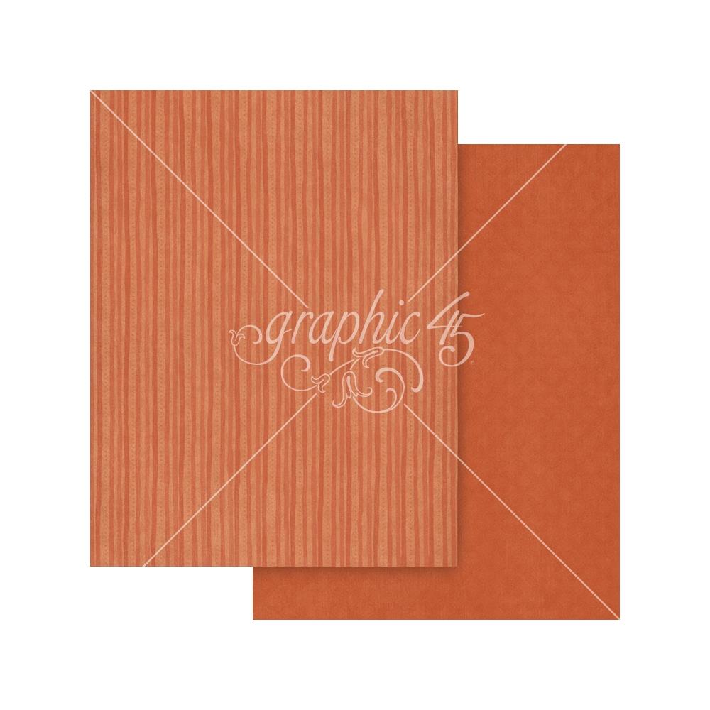 Graphic 45 - Ghostly Greetings - Patterns & Solids Pack 8.5x11