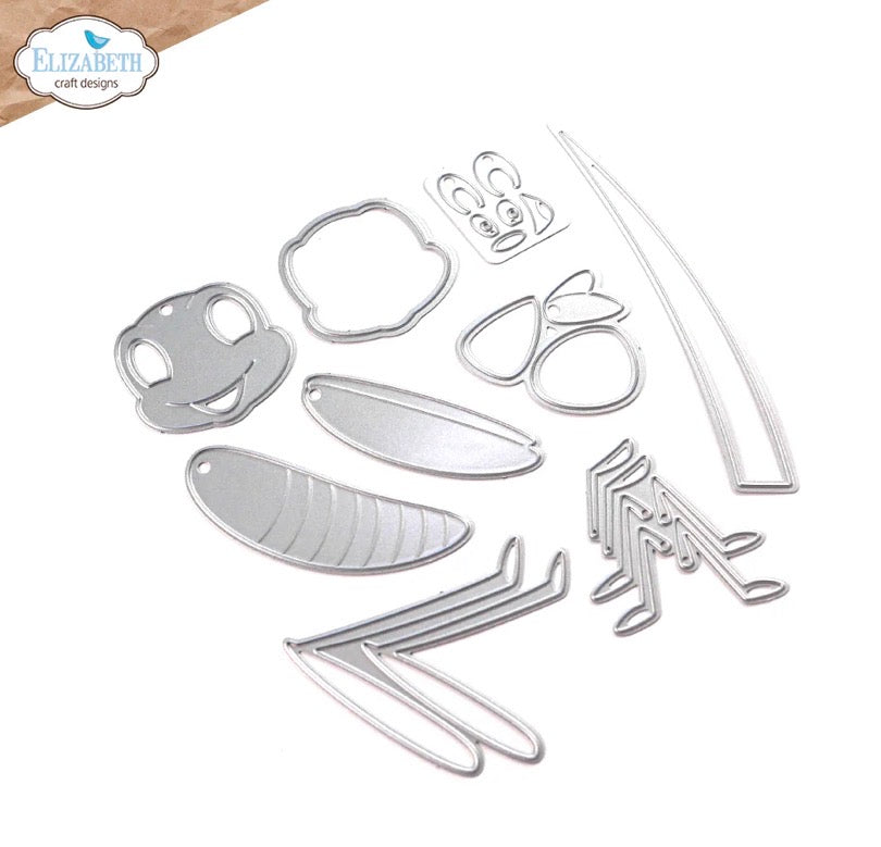 Elizabeth Craft Designs - Steel Cutting Dies - Grasshopper