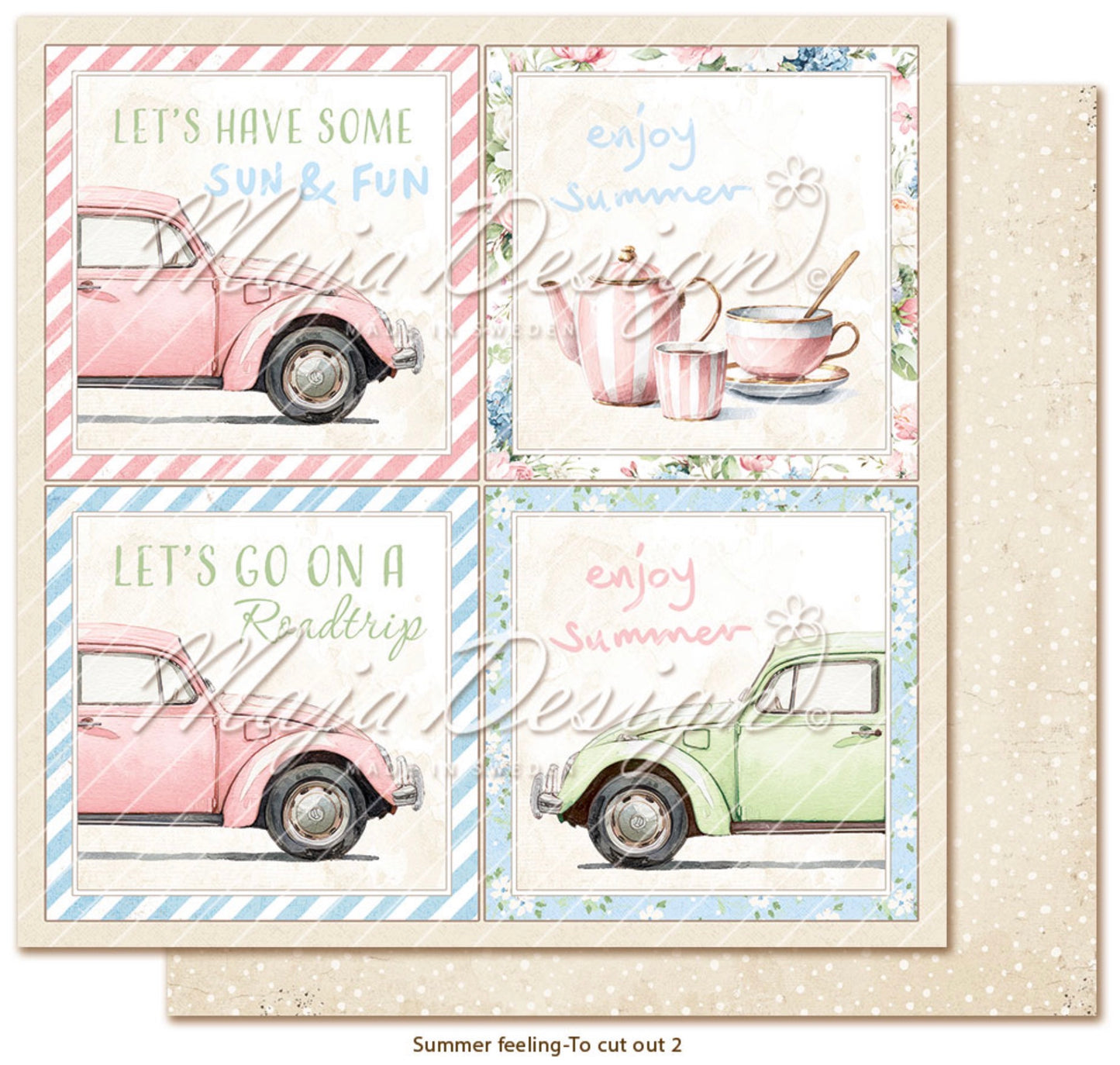 Maja Design - 6x6 Paper Pack - Summer Feeling