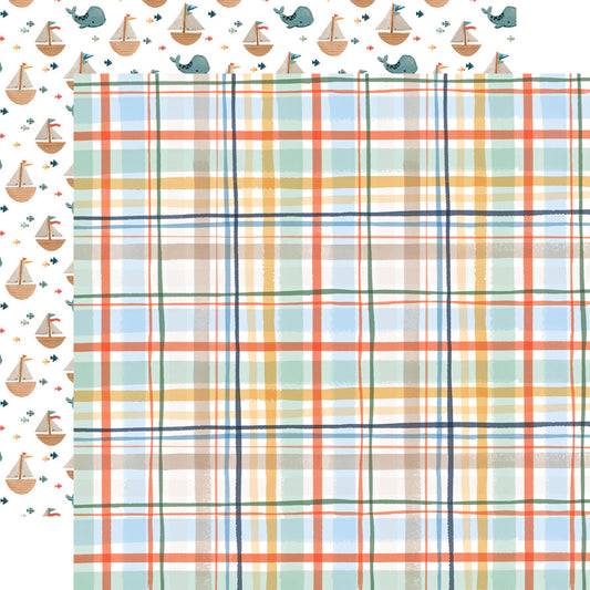 Echo Park - Welcome Baby Boy - Boy Plaid