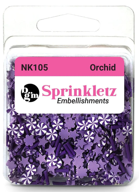 Buttons Galore - Sprinkletz - Orchid