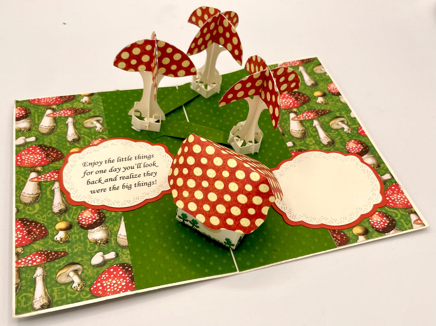 Scrapp’n Savvy - Card Kits - There’s Mushroom For a Hello!