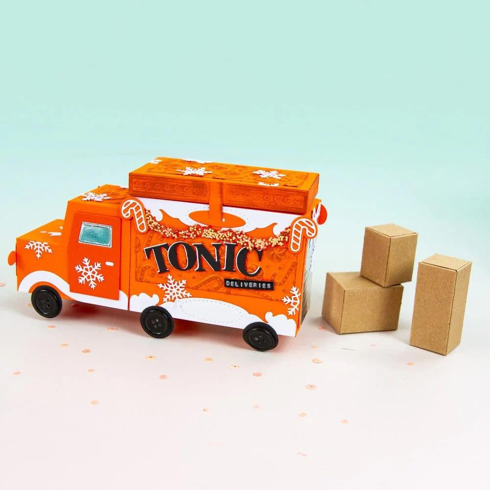 Tonic Studios - Die Set - Truck & Track Christmas Die Set