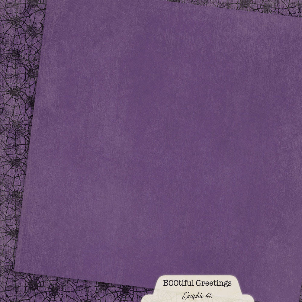 Graphic 45 - 12x12 Collection Pack - BOOtiful Greetings