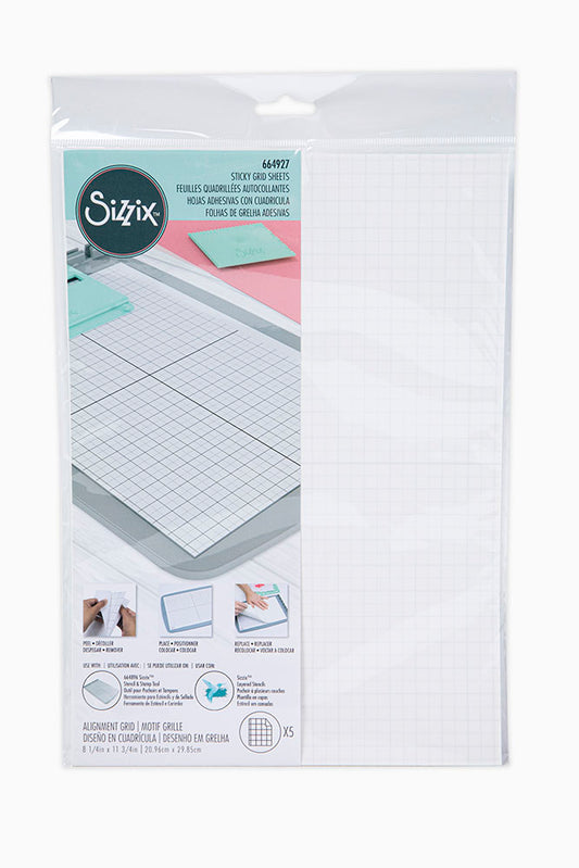 Sizzix - Sticky Grid Sheets