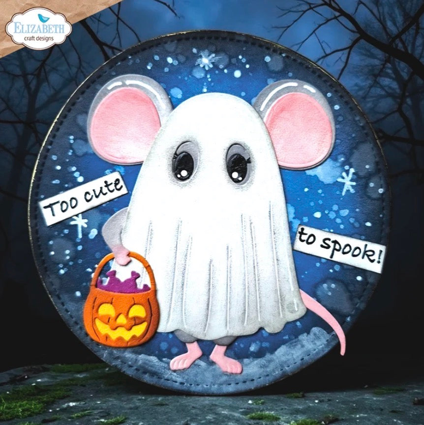 Elizabeth Craft Designs - Steel Dies - Halloween Costumes Scary