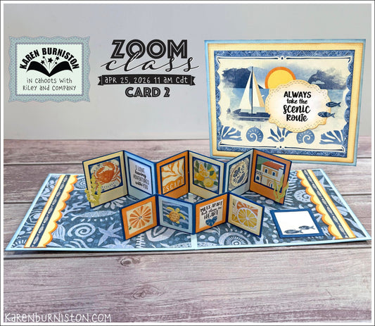 Karen Burniston - Card Kits - Photo Gallery Pop-up Card