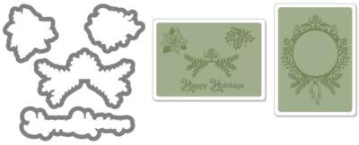 Sizzix - Textured Impressions - Ornament Set 2