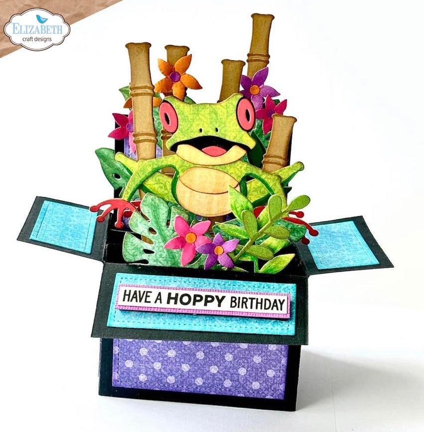 Elizabeth Craft Designs - Steel Cutting Dies - Box Folding Card