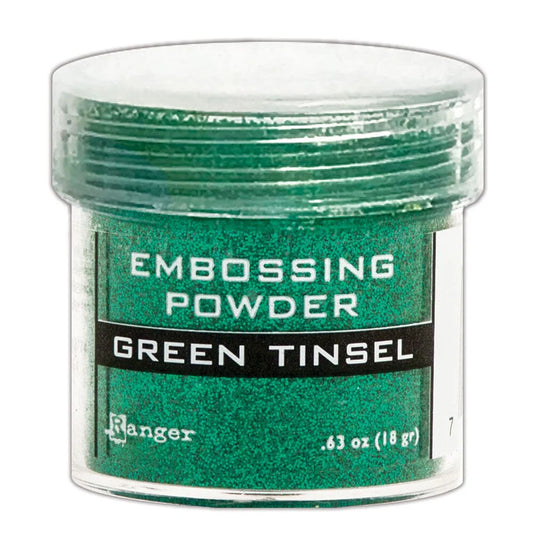 Ranger - Embossing Powder - Green Tinsel