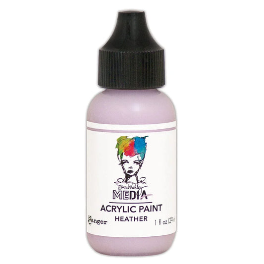 Dina Wakley - Media Acrylic Paint - Heather
