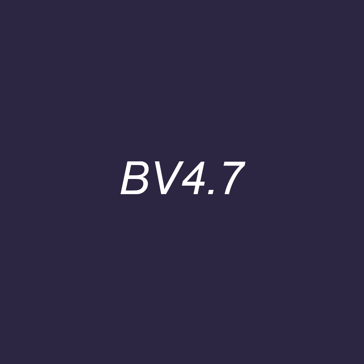 Olo BV4.7 Elderberry