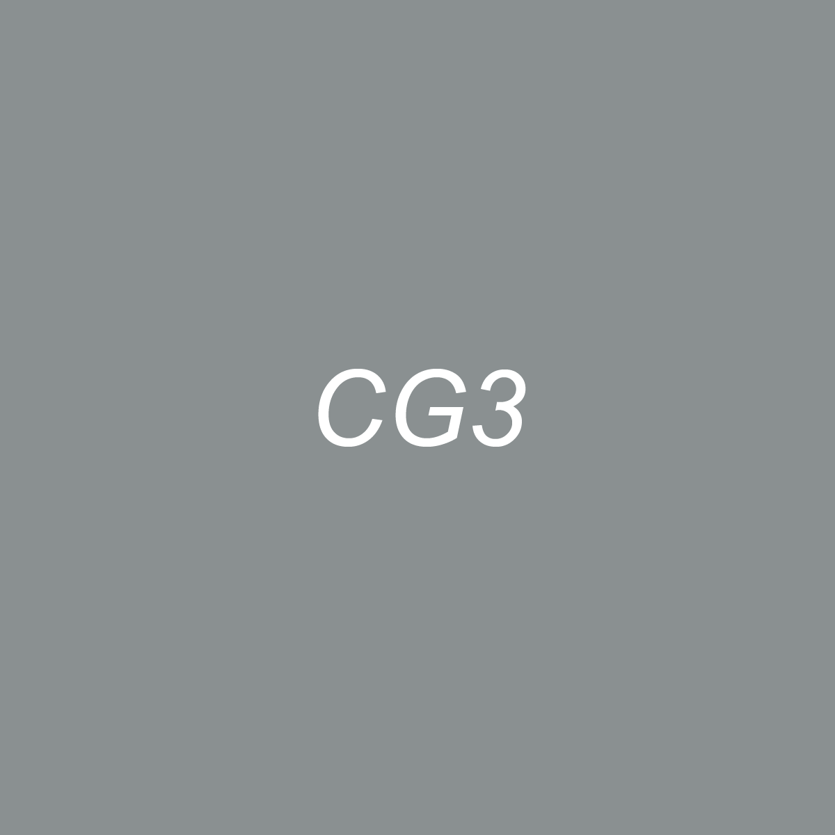 Olo CG3 Cool Gray 3