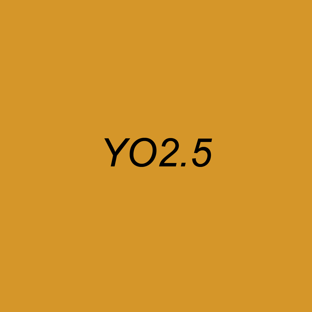 Olo YO2.5 Yellow Ochre