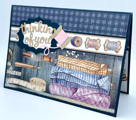 Scrapp’n Savvy - Card Kits - May Your Bobbin Be Full
