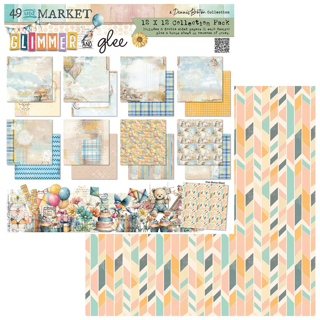 49 & Market - 12x12 Collection Pack - Glimmer & Glee