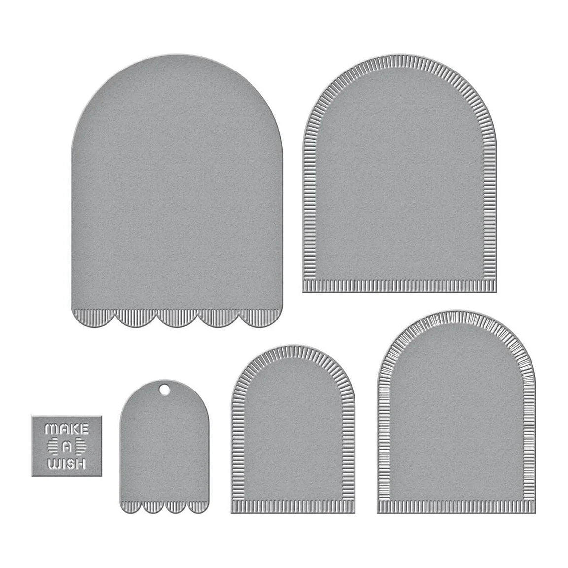 Spellbinders - Cutting Dies - Make A Wish Arch Labels