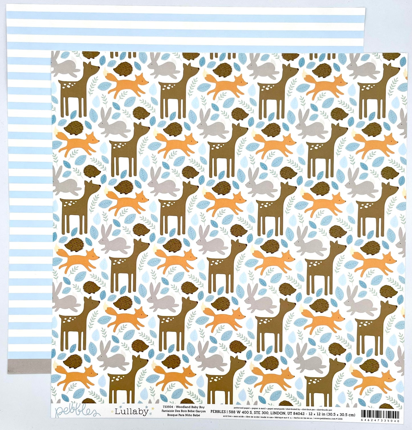 Pebbles - Lullaby - Woodland Baby Boy