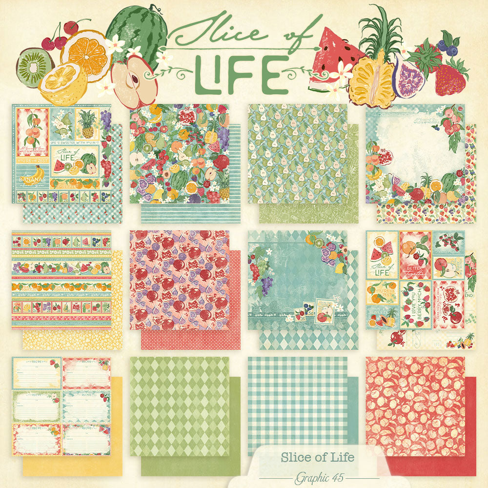 Graphic 45 - 8x8 Collection Pack - Slice of Life