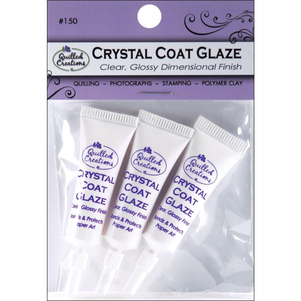 Crystal Rapp Quilled Creations - Crystal Coat Glaze 3pk – Scrapp'n Savvy