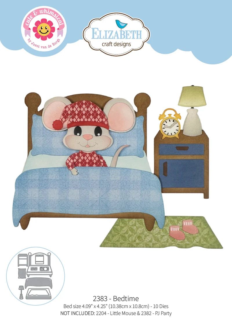 Elizabeth Craft Designs - Steel Dies - Bedtime