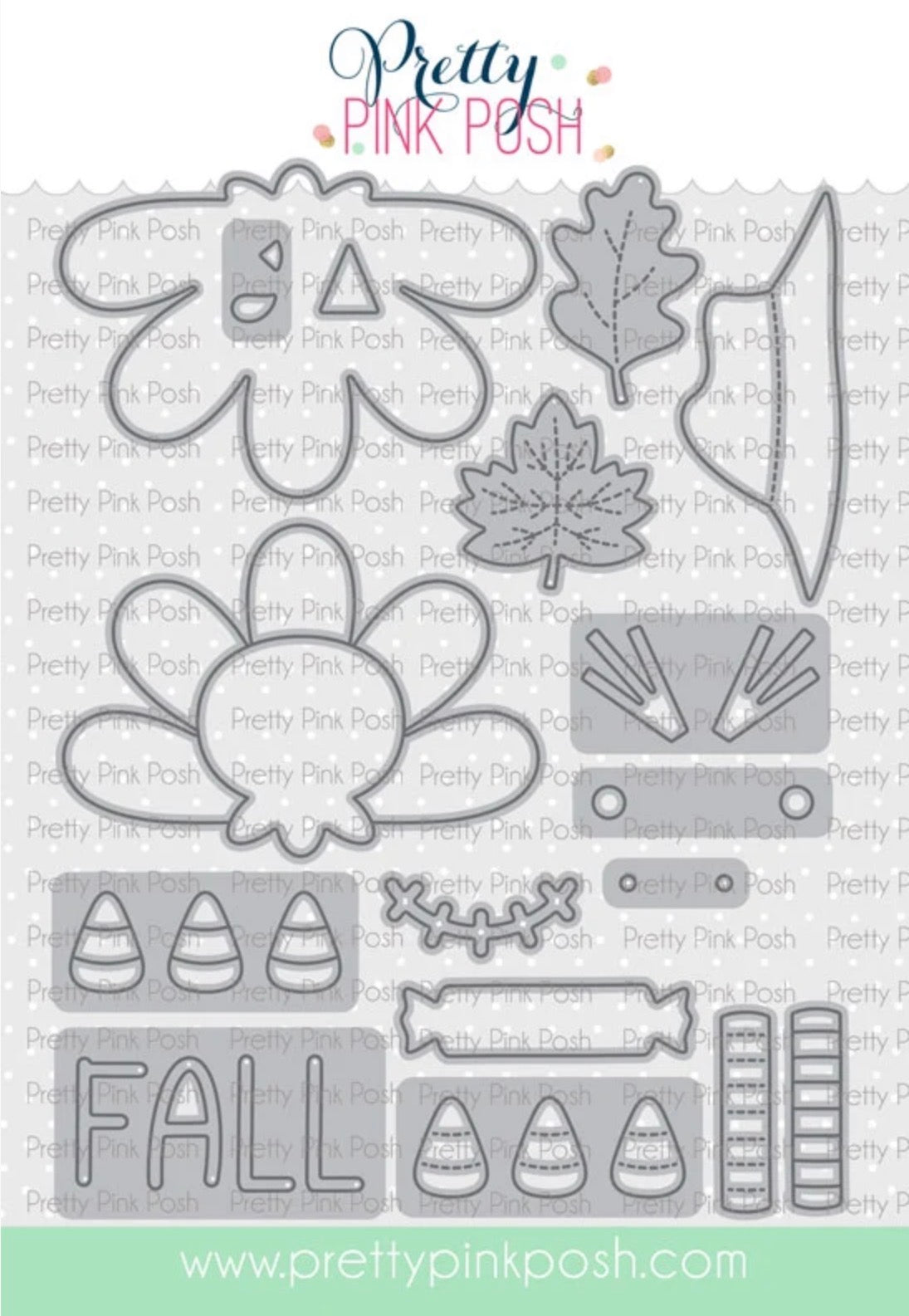 Pretty Pink Posh - Craft Dies - Fall Bucket Additions