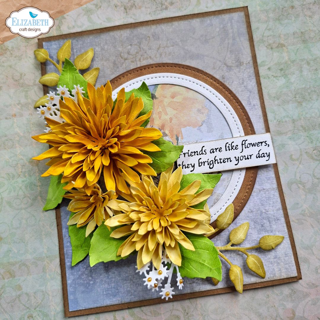 Elizabeth Craft Designs - Metal Dies - Stitched Squares and Circles