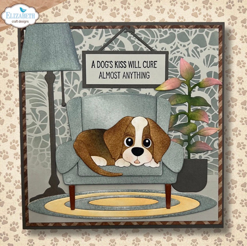 Elizabeth Craft Designs - Steel Cutting Dies - Living Room