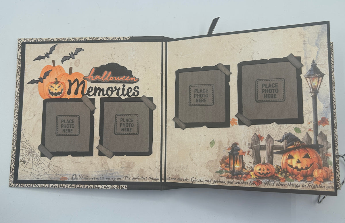 Scrapp’n Savvy - Virtual Class - Halloween Mini Album