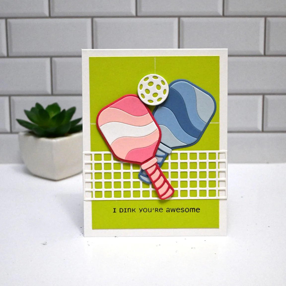 Spellbinders - Stamp & Die Cutting Set - Born To Dink