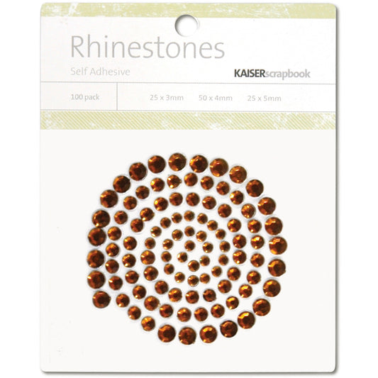 KaiserCraft - Rhinestones - Bronze