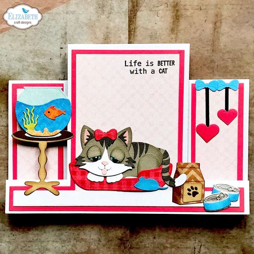 Elizabeth Craft Designs - Steel Dies - Cats