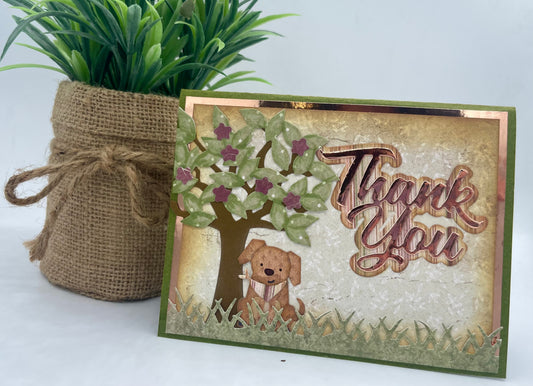 Scrapp’n Savvy - Card Kits - Garden Bench Thank You