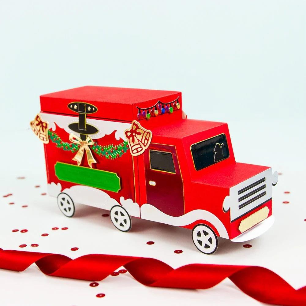 Tonic Studios - Die Set - Truck & Track Christmas Die Set