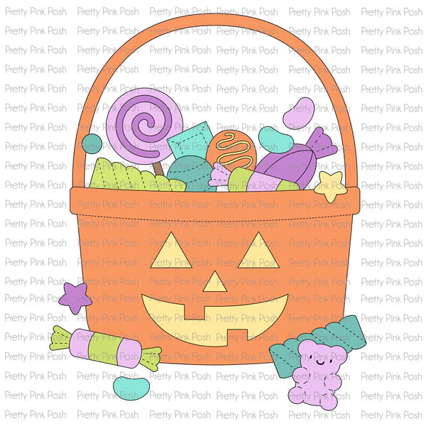 Pretty Pink Posh - Die Set - Candy Bucket