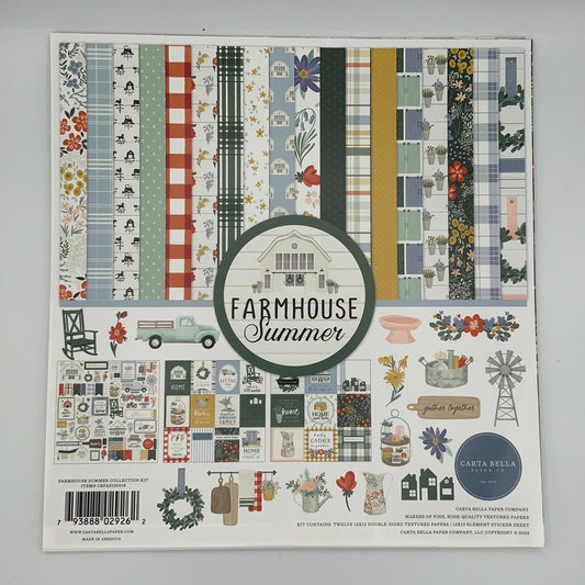 Carta Bella Paper Co. “Farmhouse Summer” Collection Kit