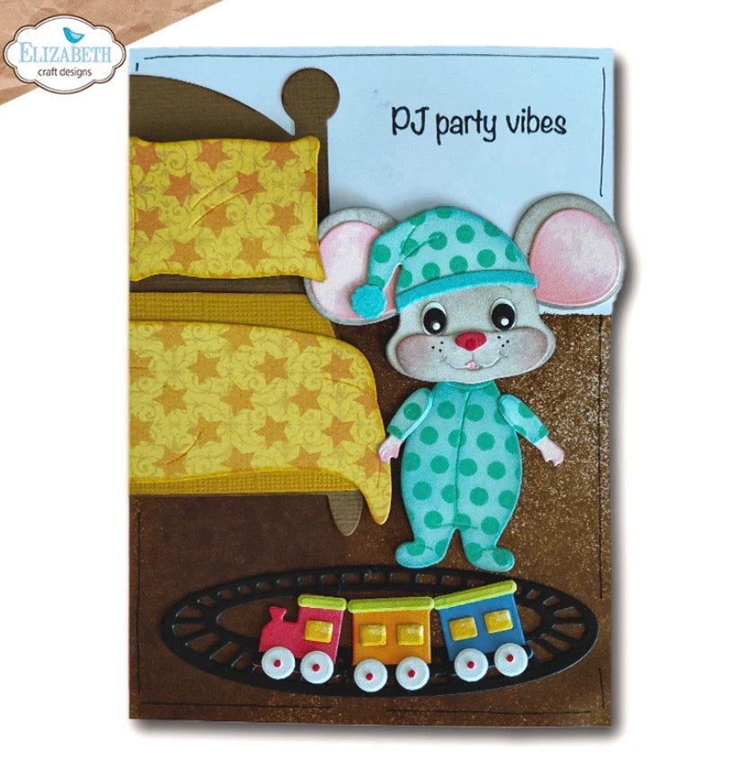 Elizabeth Craft Designs - Clear Stamps - Textile
