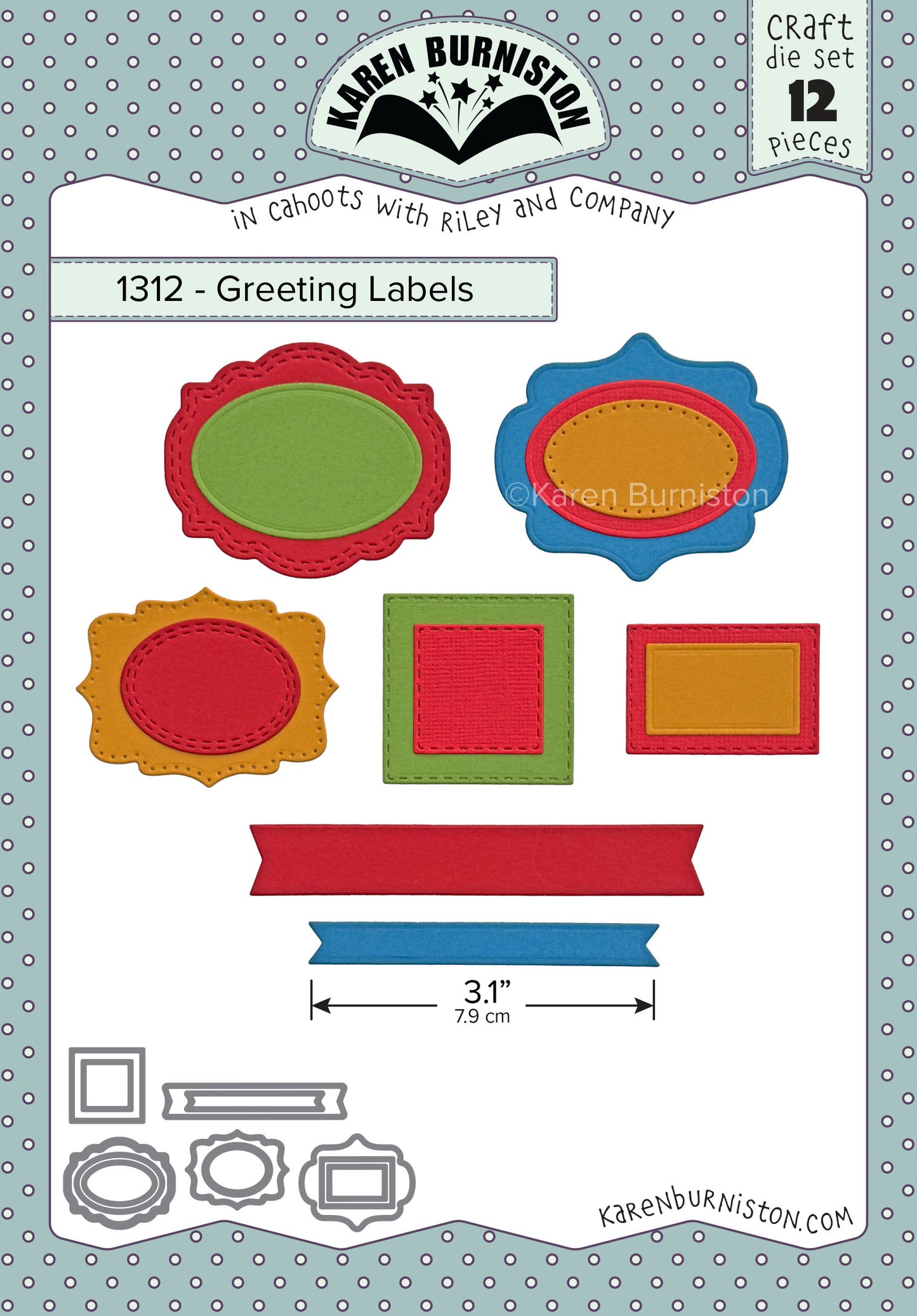1312 Karen Burniston - Greeting Labels