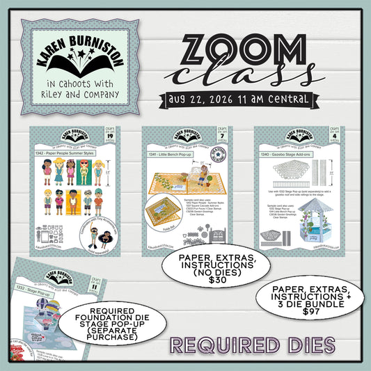 Karen Burniston - August 2026 Zoom Class