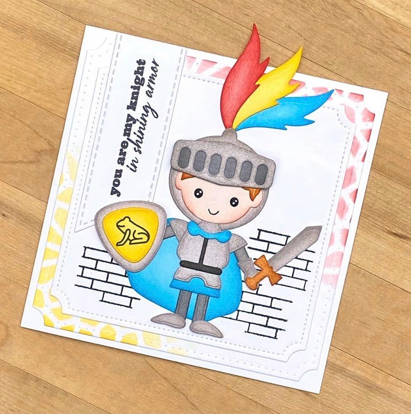 Elizabeth Craft Designs - Steel Cutting Dies - Knight’s Armor