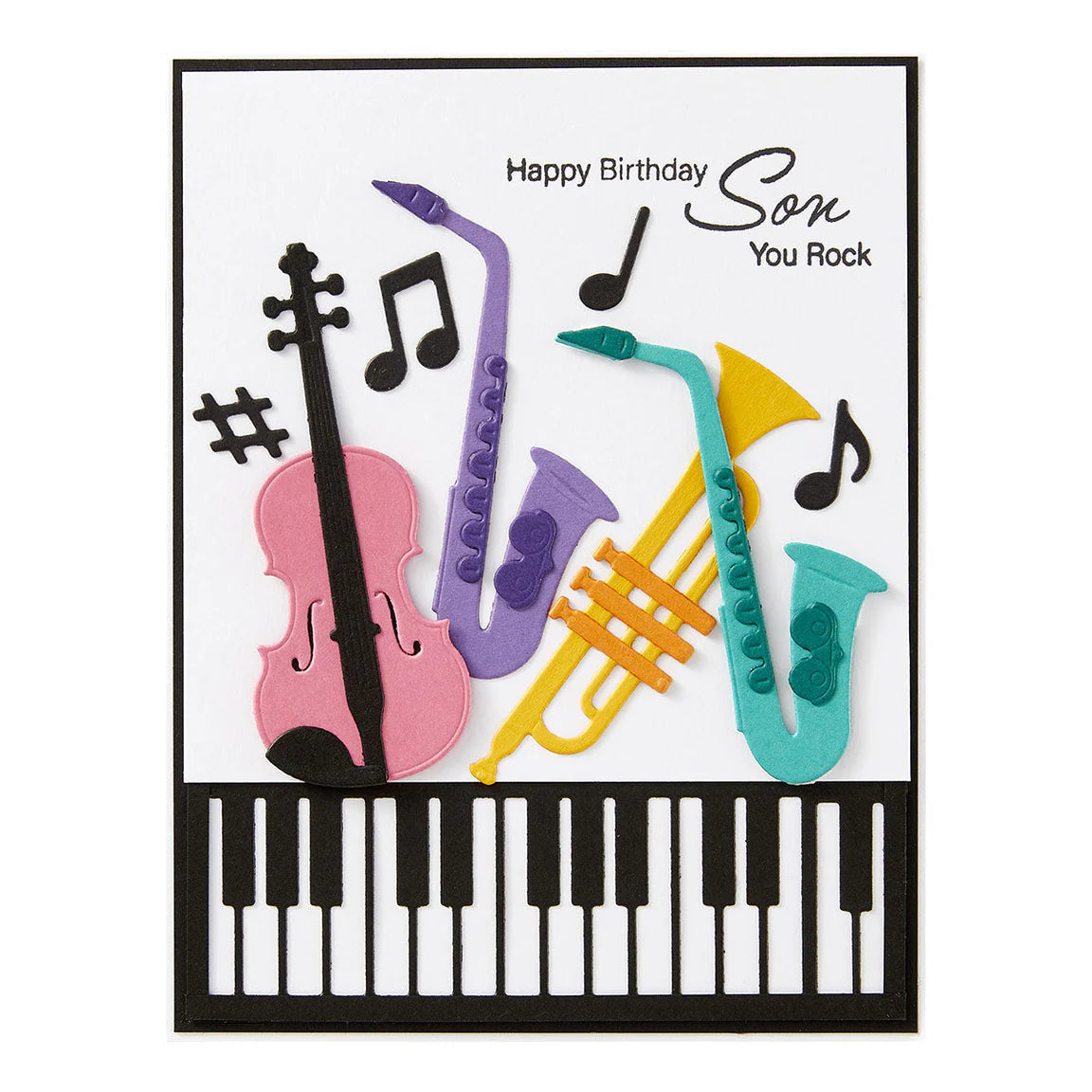 Spellbinders - Cutting Dies - Mini Musical Instruments