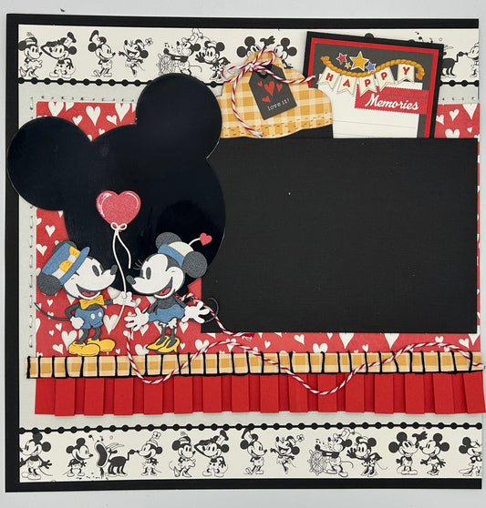 #4 - Disney Interactive Layout 12 Month Series
