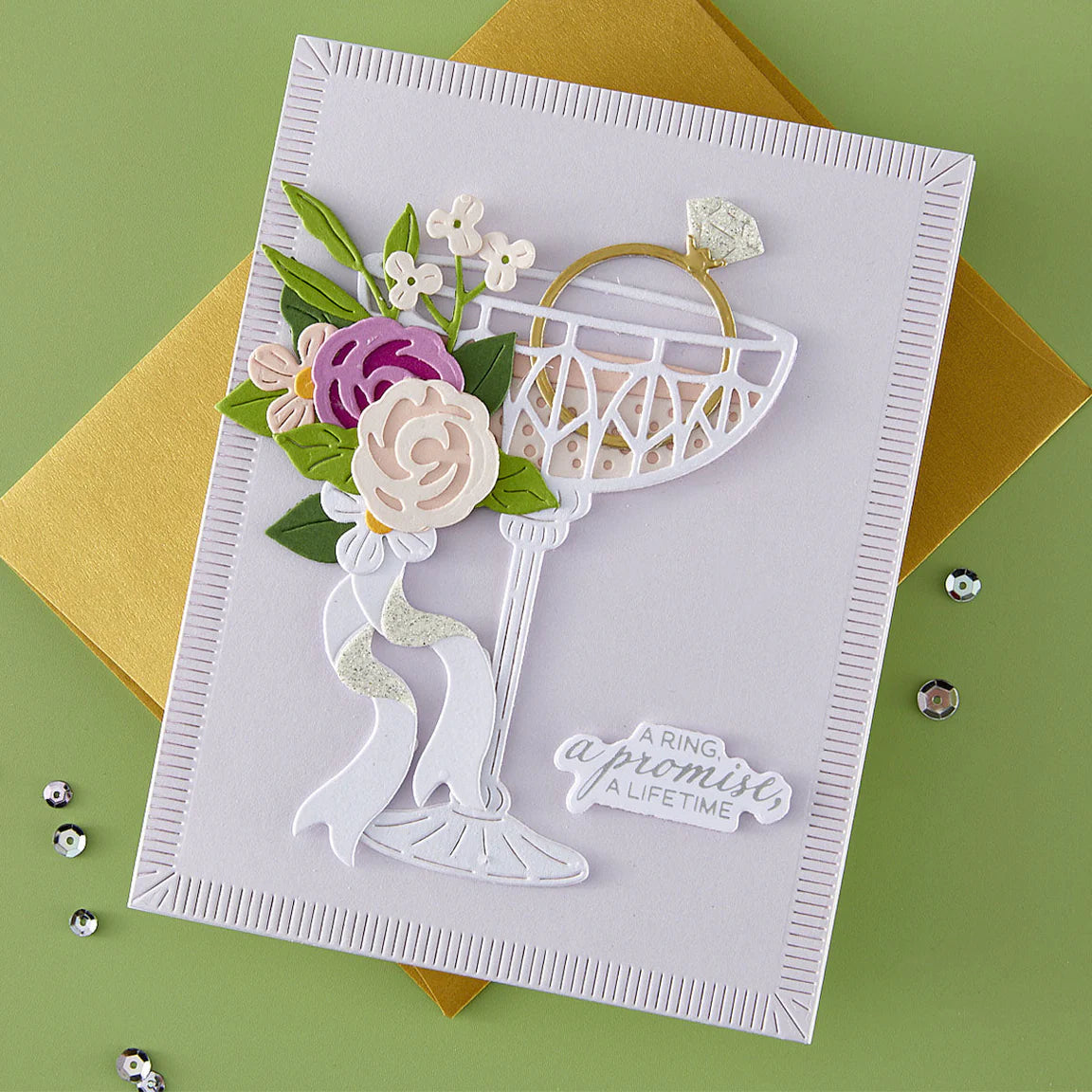 Spellbinders - Cutting Dies - A Special Toast