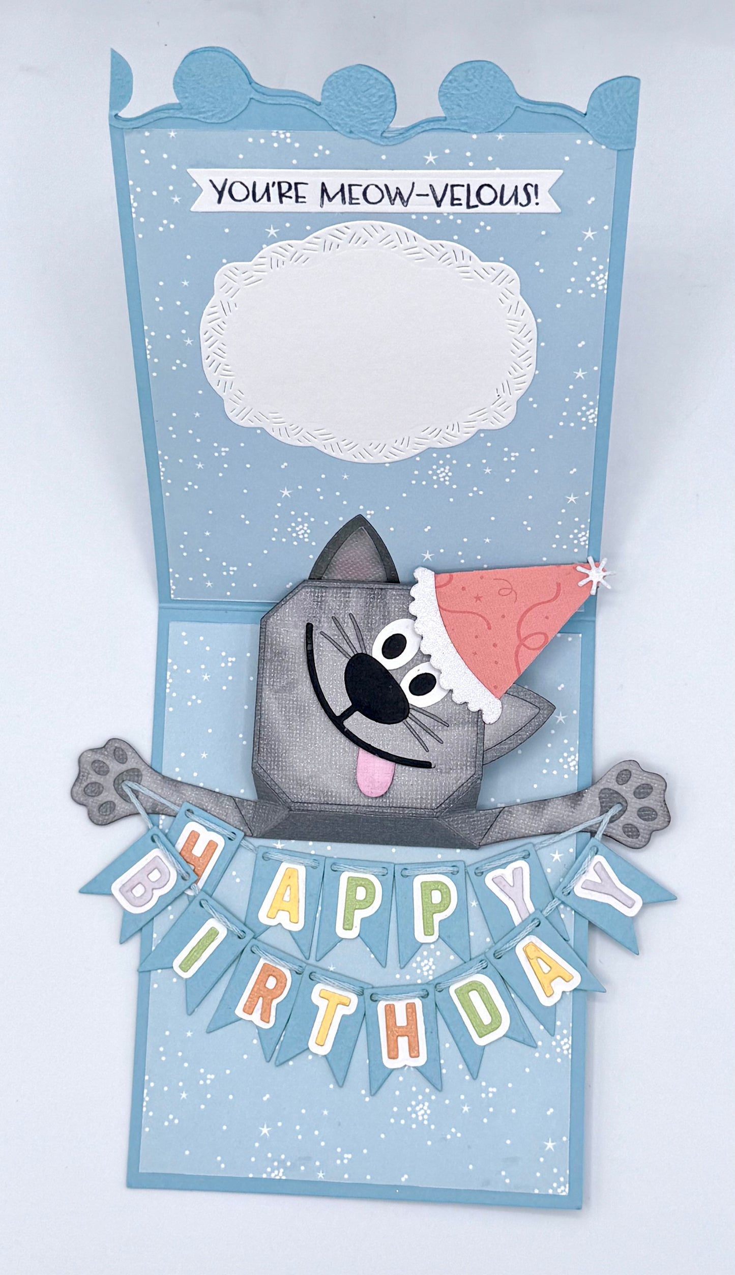 Scrapp’n Savvy - Card Kits - Happy Purr-thday