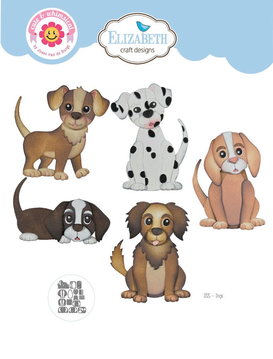 Elizabeth Craft Designs - Steel Cutting Dies - Dogs
