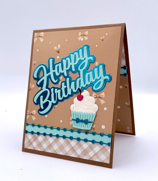 Scrapp’n Savvy - Card Kits - Happy Birthday Cupcake