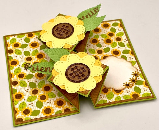 Scrapp’n Savvy - Card Kits - “Hello Friend” Sunflowers
