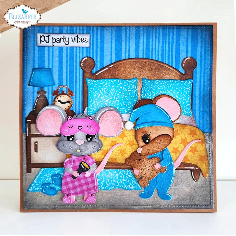 Elizabeth Craft Designs - Steel Dies - Bedtime
