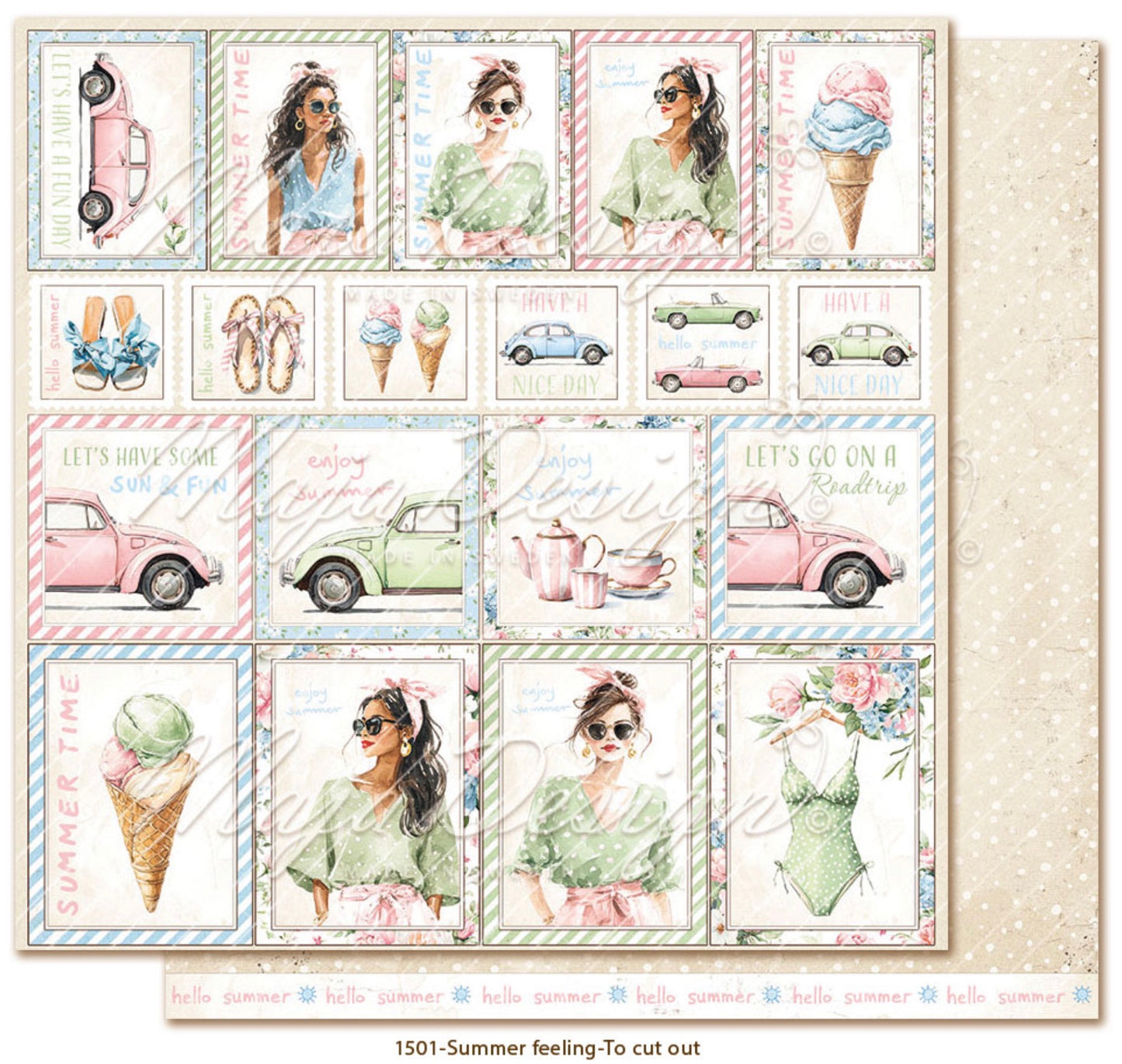 Maja Design - 12x12 Collection Pack - Summer Feeling