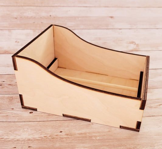 Clear Scraps - 6 inch DIY Wood Box